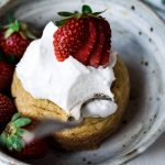 Strawberry Shortcake Mug Cake - Nibble and Dine