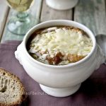 Onion soup, French-style - Taste of Beirut