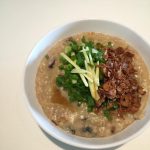 Rice cooker recipe - Century Egg Pork Congee 皮蛋瘦肉粥