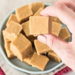 3-Ingredient Peanut Butter Fudge - The Itsy-Bitsy Kitchen