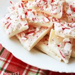White Chocolate Peppermint Fudge - Meatloaf and Melodrama