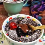 microwave lava cake - At My Kitchen