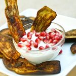 Eggplant chips with yogurt sauce - Taste of Beirut