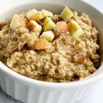 Maple and Brown Sugar Microwave Oatmeal - The Lemon Bowl®