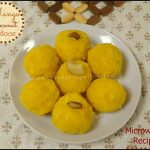 Microwave Mango Coconut ladoos | Healthy cooking with Mitha