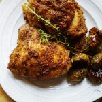Rotisserie” Chicken Thighs | Sprinkled with Pepper