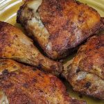 Easy Plum Glazed Chicken Leg Quarters, Simply Delicious