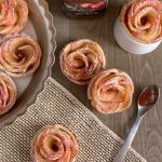 Mini Apple Butter Rose Tarts – MY SKINNY SWEET TOOTH