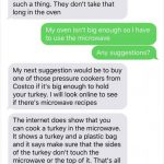 People Ask Their Parents How To Cook A 25 Lb Turkey In A Microwave And Here  Are 31 Hilarious Responses | Bored Panda