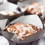 Whole Wheat Gingerbread Muffins with Quick Maple Glaze | Simply Sissom