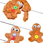 Gingerbread Playdough Recipe - No Cook No Cream of Tartar Homemade Playdough  - Natural Beach Living