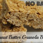 Chewy Peanut Butter Granola Bars {Microwave Prep}