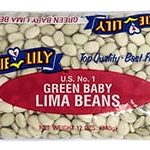 Dixie Lily Green Baby Lima Beans -