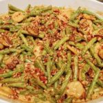 Microwave green bean casserole (The tastiest version!)