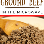 How to Cook Ground Beef in the Microwave | Just Microwave It