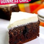 Instant Pot Guinness Cake with Bailey's Frosting ⋆ Sugar, Spice and Glitter