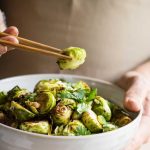 Steamed Brussels Sprouts in the Microwave • Steamy Kitchen Recipes Giveaways