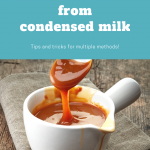 How to make Caramel from Sweetened Condensed Milk