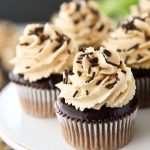 Chocolate Peanut Butter Cupcakes - Cupcake Diaries