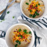 Homemade Loaded Baked Potato Soup » Our Savory Life