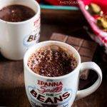 Easy Peppermint Hot Chocolate Recipe - Champagne and Coconuts