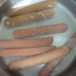 How long to boil hot dogs and microwave it