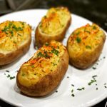 Easy Microwave Baked Potato - Meatloaf and Melodrama