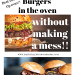 How to Cook Frozen Burgers in the Oven Without a Mess • Faith Filled Food  for Moms