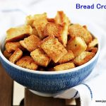 How to make croutons | home made bread croutons - Jeyashri's Kitchen