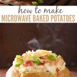 Microwave Baked Potato - How to bake a potato in the microwave