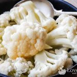 Microwave Cauliflower - a quick, easy and healthy side dish! | Love Food  Not Cooking