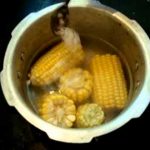 Spicy sweet corn in microwave, microwave Indian cooking - Raks Kitchen