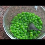 Kadhai Matar Paneer (Paneer and Green Peas)- A Microwave recipe