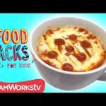 Recipes Kids Can Make On Their Own : 1 MINUTE PIZZA! & More Microwave Mug  Hacks | FOOD HACKS FOR KIDS