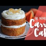 MICROWAVE CARROT MUG CAKE RECIPE - SHRAVS KITCHEN