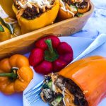 Simple Vegan Stuffed Bell Peppers with Tofu and Vegetables - The Little  City Seed