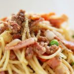Garlic Minced Pork Spaghetti Recipe