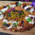 Take-out Tuesday, Cinnamon Roll King Cake | The Painted Apron