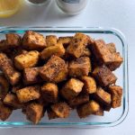 Lean Pantry: Cumin Roasted Tofu – Radiate Food Vibes