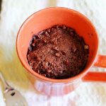 1-Minute Gluten Free Chocolate Mug Cake. | Audrey's Apron