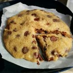 2 Minute Chocolate Chip Cookie (no egg) | Heather's Homemade