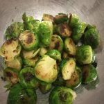 ottolenghi's brussel sprouts – mostly broke, always hungry
