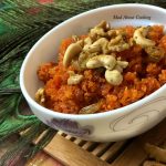 Gajar Ka Halwa (Indian Carrot Pudding) – Quick Winter Dessert – Microwave  Method – Mad About Cooking