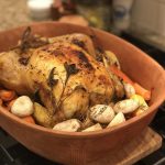 Slow Roasted Chicken in Clay Baker — Sweet • Sour • Savory
