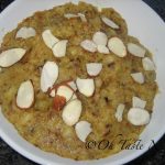 Bread Badam Halwa/ Almond Bread Halwa | Oh Taste n See.....