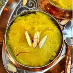 Microwave Badam Halwa - Veenas Vegnation