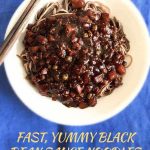Fast And Yummy Black Bean Sauce Noodles (Jajangmyeon) | Saving The Crumbs
