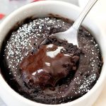 Keto Chocolate Lava Mug Cake - Kirbie's Cravings