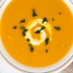 Easy Vegan Butternut Squash Soup Made with Coconut Milk