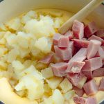 Ham and Potato Casserole with Cheese: Leftover ham recipe - West Via Midwest